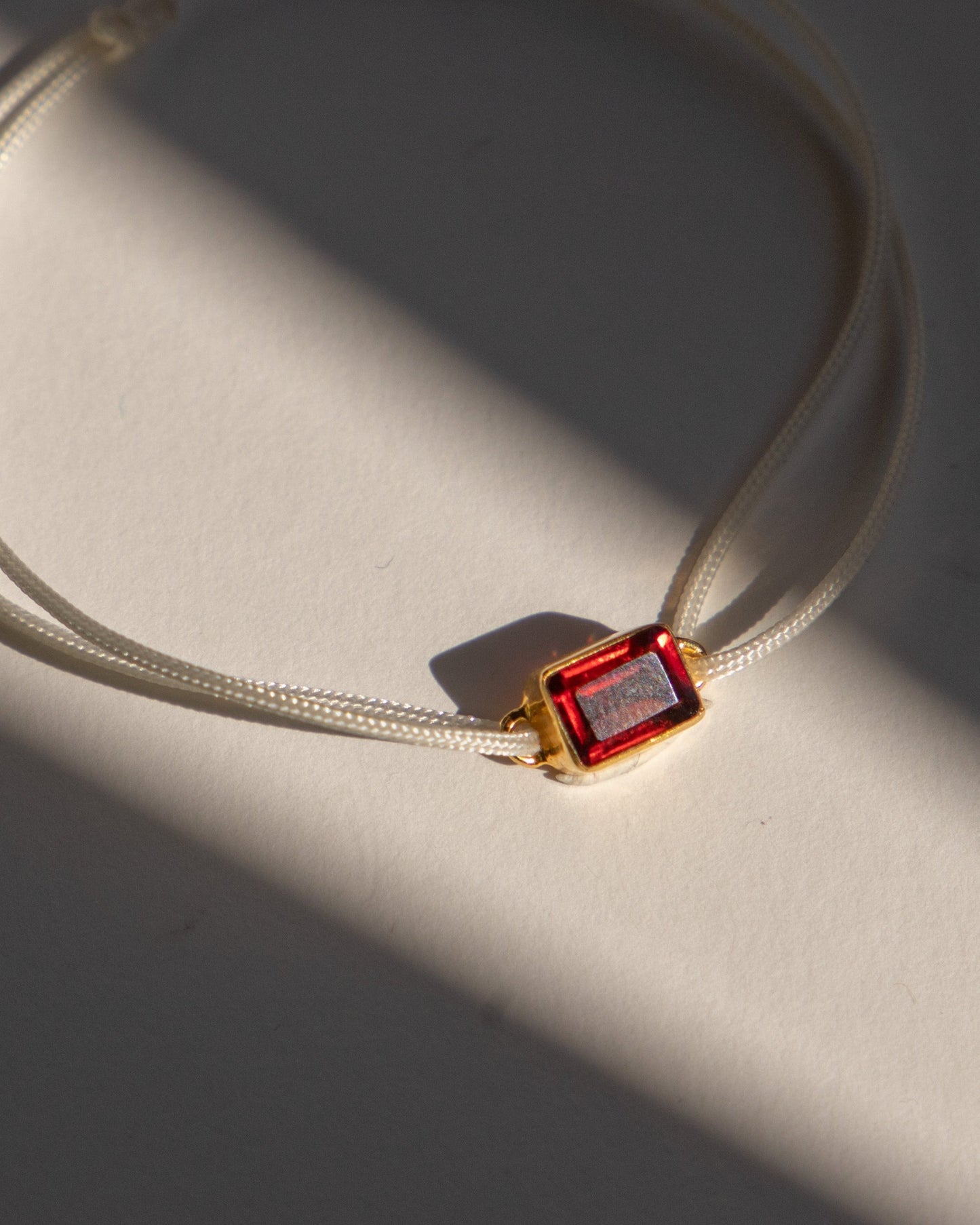 Bracelet Premier grenat