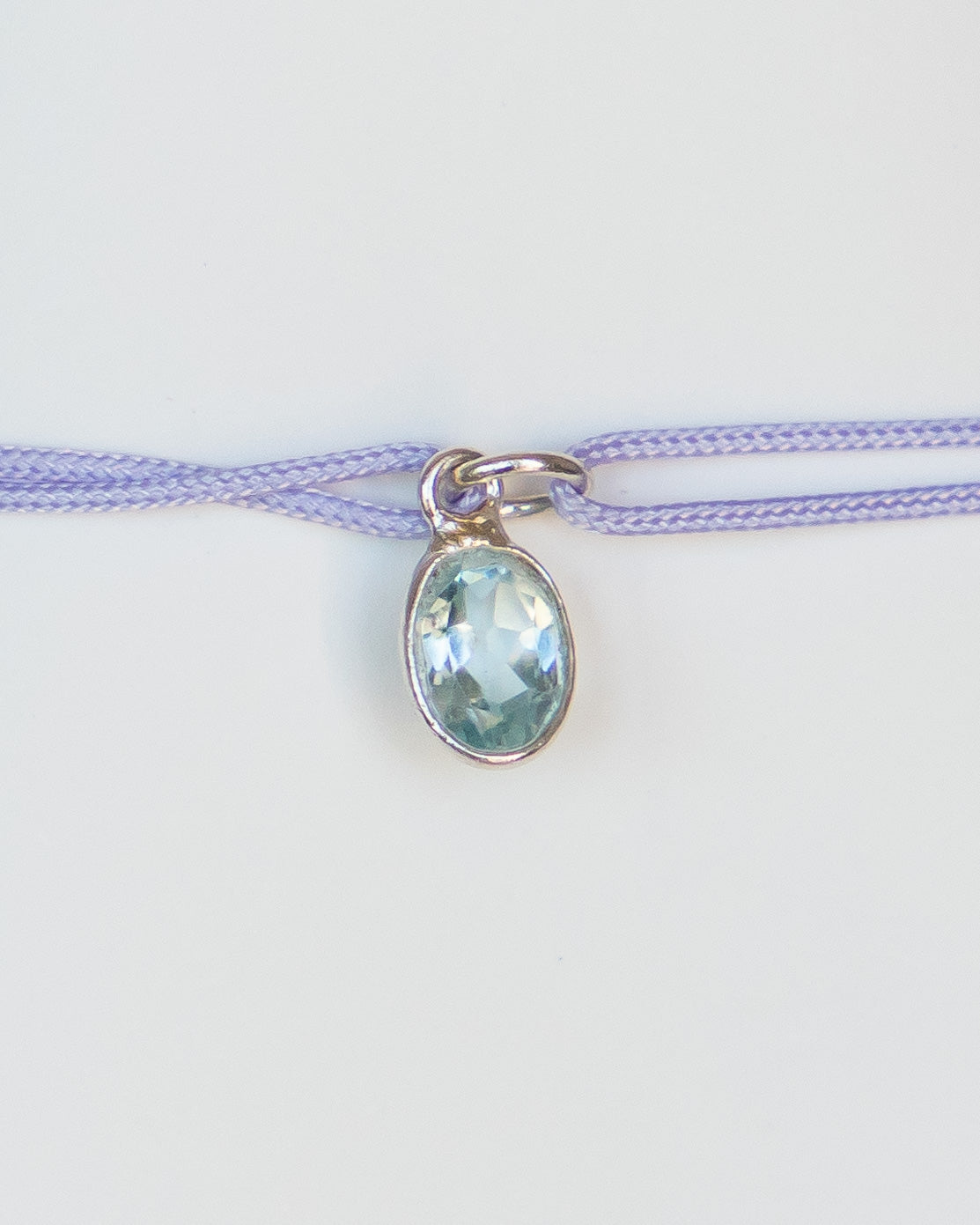 Bracelet Olive topaze bleue