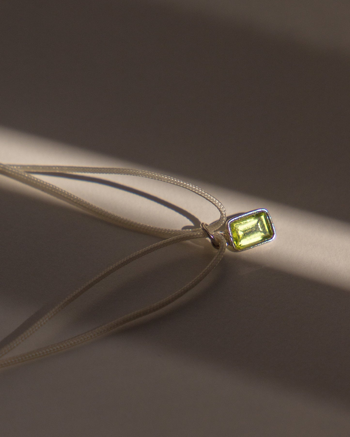 Bracelet Rocher peridot