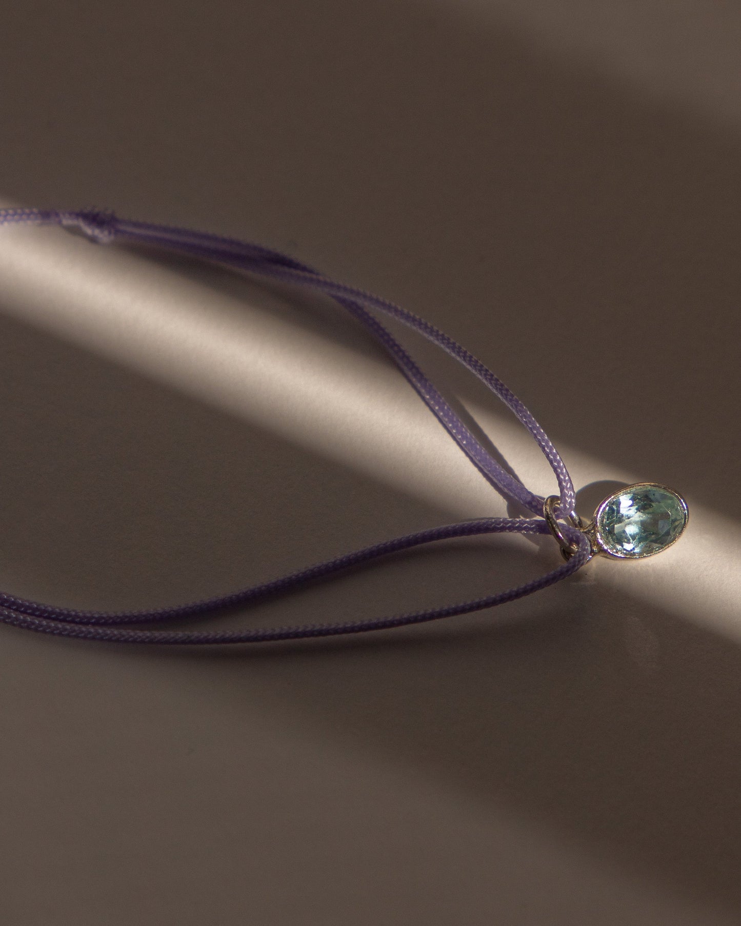Bracelet Olive topaze bleue