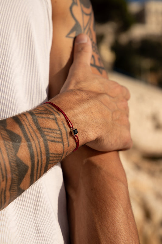 Bracelet Eros onyx noire