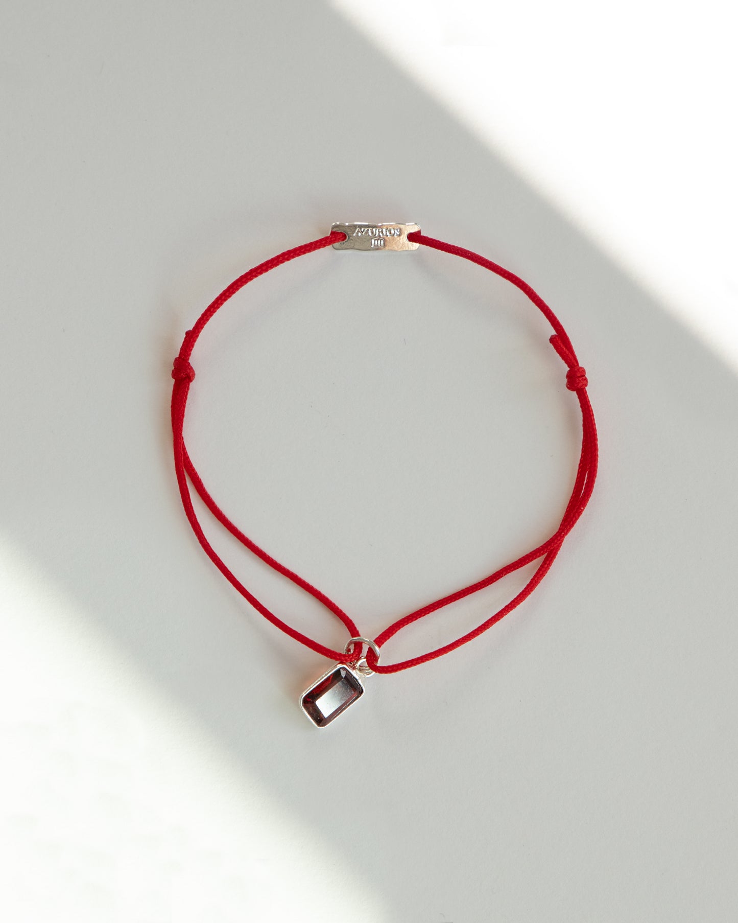 Bracelet Rocher grenat