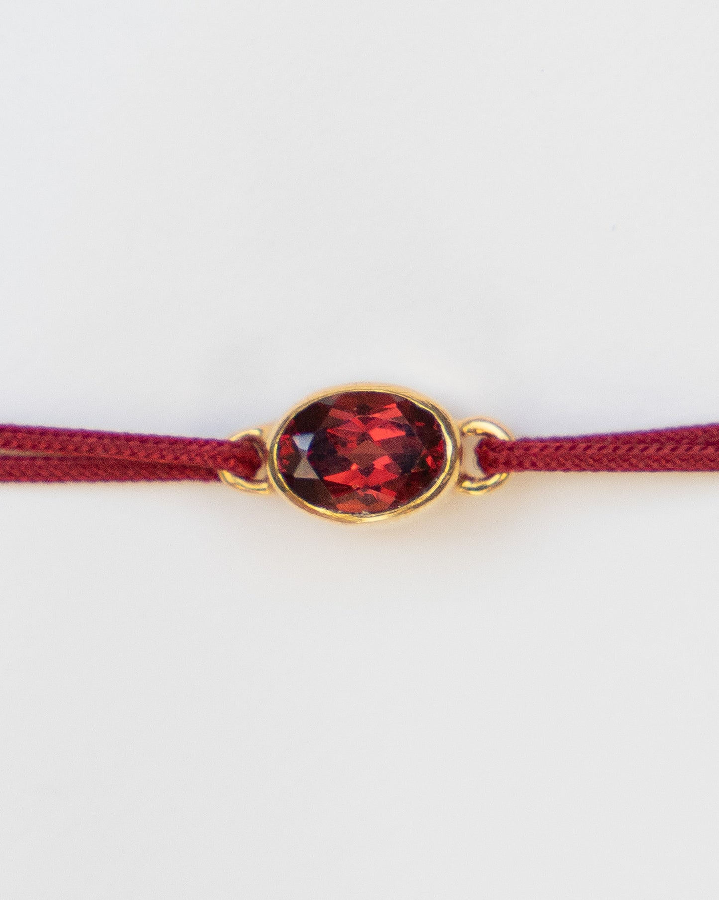 Bracelet Lagon grenat
