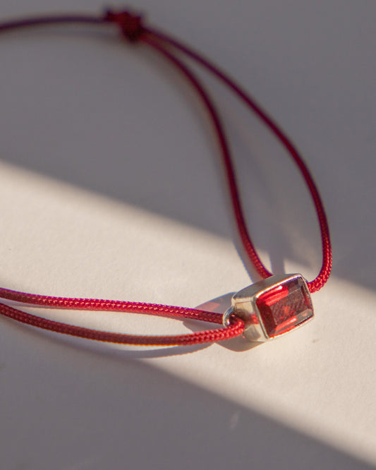 Bracelet Premier grenat