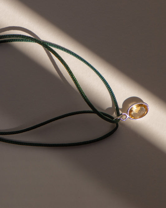 Bracelet Olive citrine