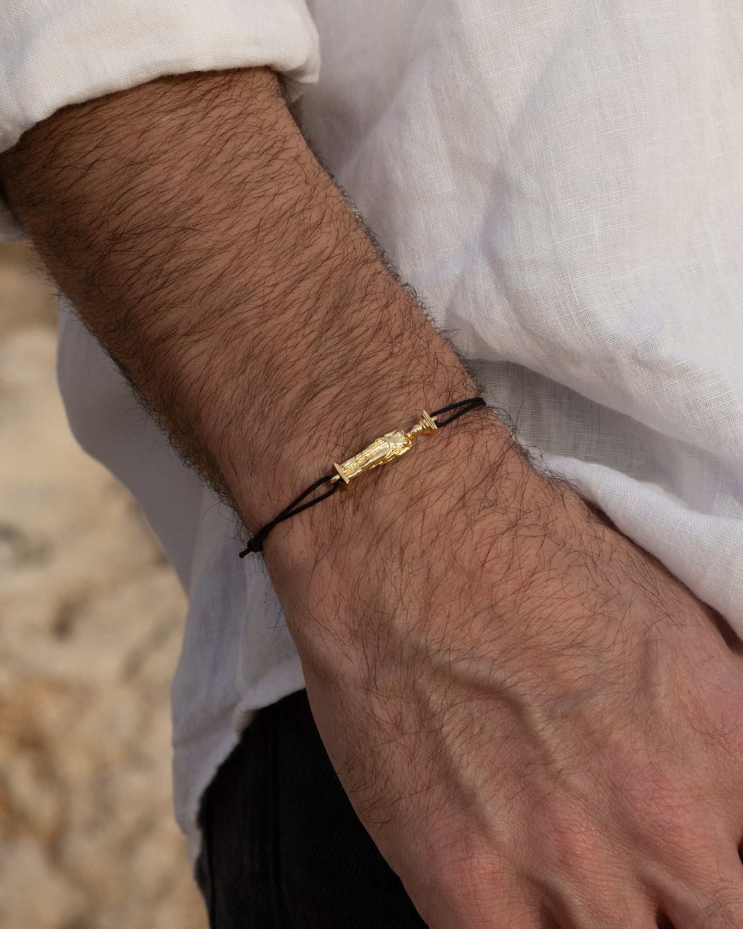 Bracelet Caryatide Antique or